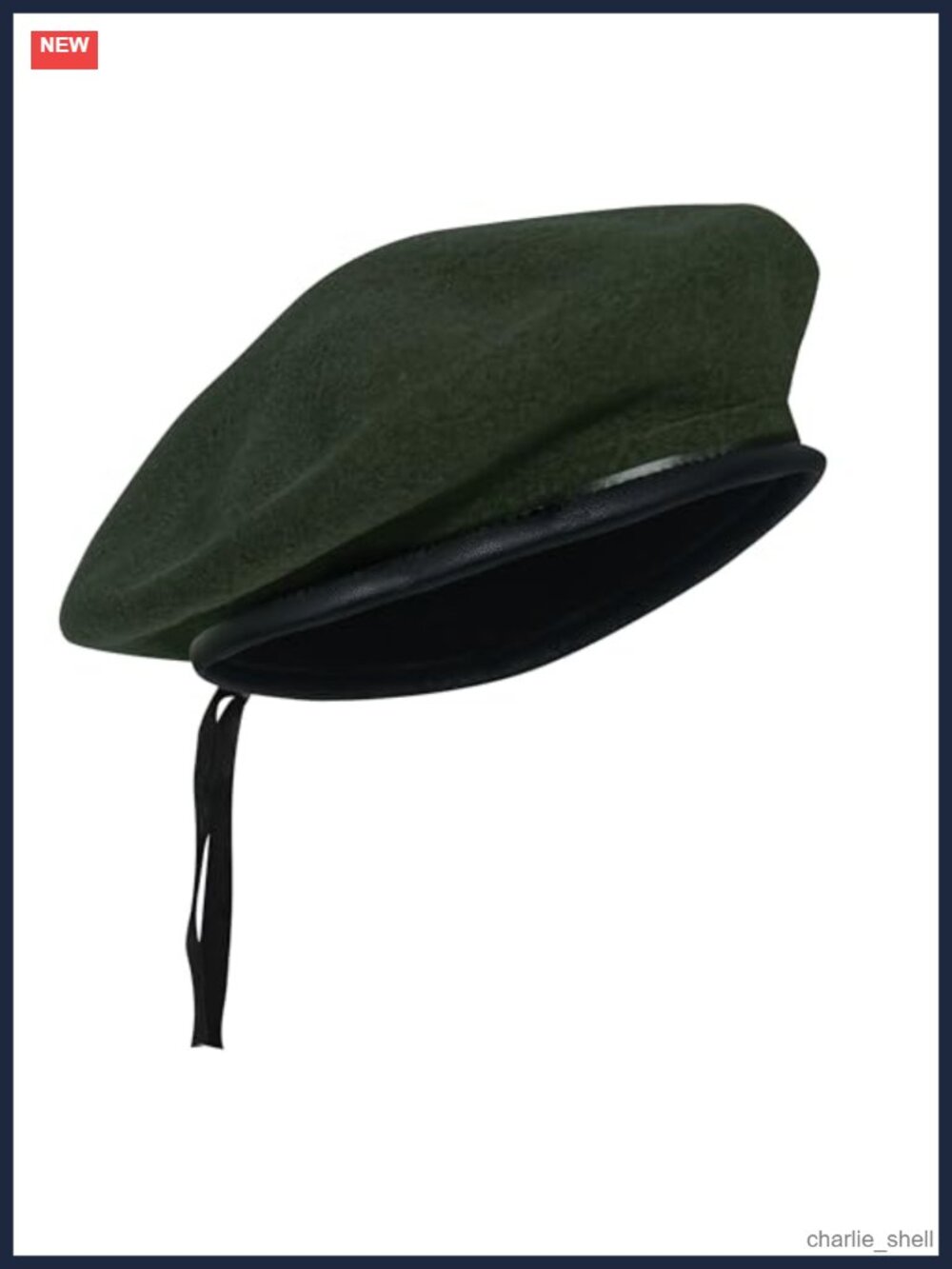 Wool Monty Beret Classic Uniform Ready Winter Cap